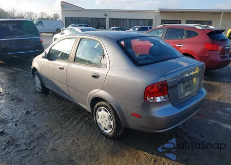 2006 Chevrolet Aveo Special Value from USA, damaged, VIN KL1TD56696B649567